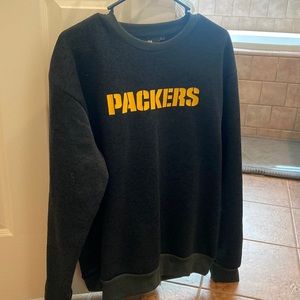 Greenbay packers green sweater. Oversized womens large